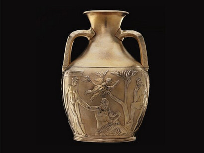 Brocca da vino in argento dorato Giorgio IV, Alan e Simone Hartman Collection presso Christie's 