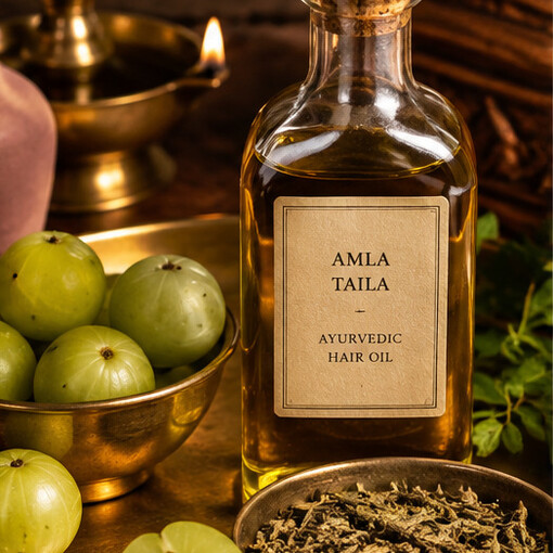 L’olio di amla, ricavato dall’uva spina indiana, è tradizionalmente usato per mantenere i capelli forti e lucenti