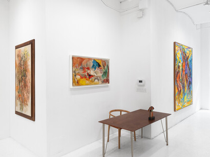 Various artists, Women across America: 1945–1979, exhibition view. Courtesy of Eric Firestone Gallery 