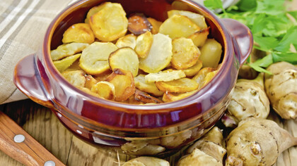 Israeli specialties, Fried topinambur