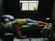Yinka Shonibare MBE, Fake Death Picture (The Death of Chatterton - Henry Wallis), Photograph courtesy of James Cohan Gallery