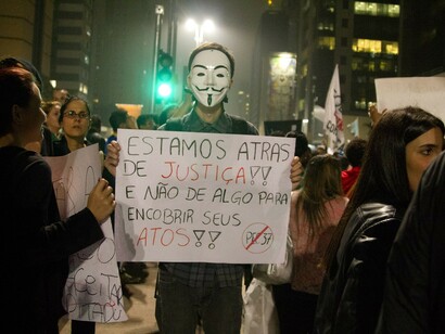 Protestos anticorrupção