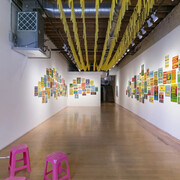 Yumi Janairo Roth and Emmanuel David, Last year’s wonders all surpassed, exhibition view. Courtesy of David B. Smith Gallery