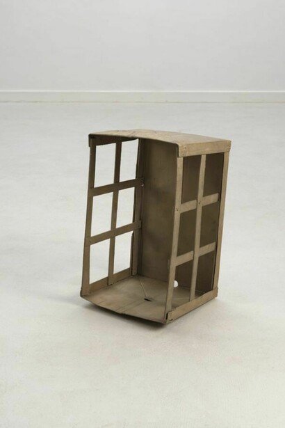 Rachel Whiteread, Box, 2013, Bronze, 22 7/16 x 13 x 12 3/16 inches, 57 x 33 x 31 cm © Rachel Whiteread. Photo Mike Bruce. Courtesy Gagosian Gallery