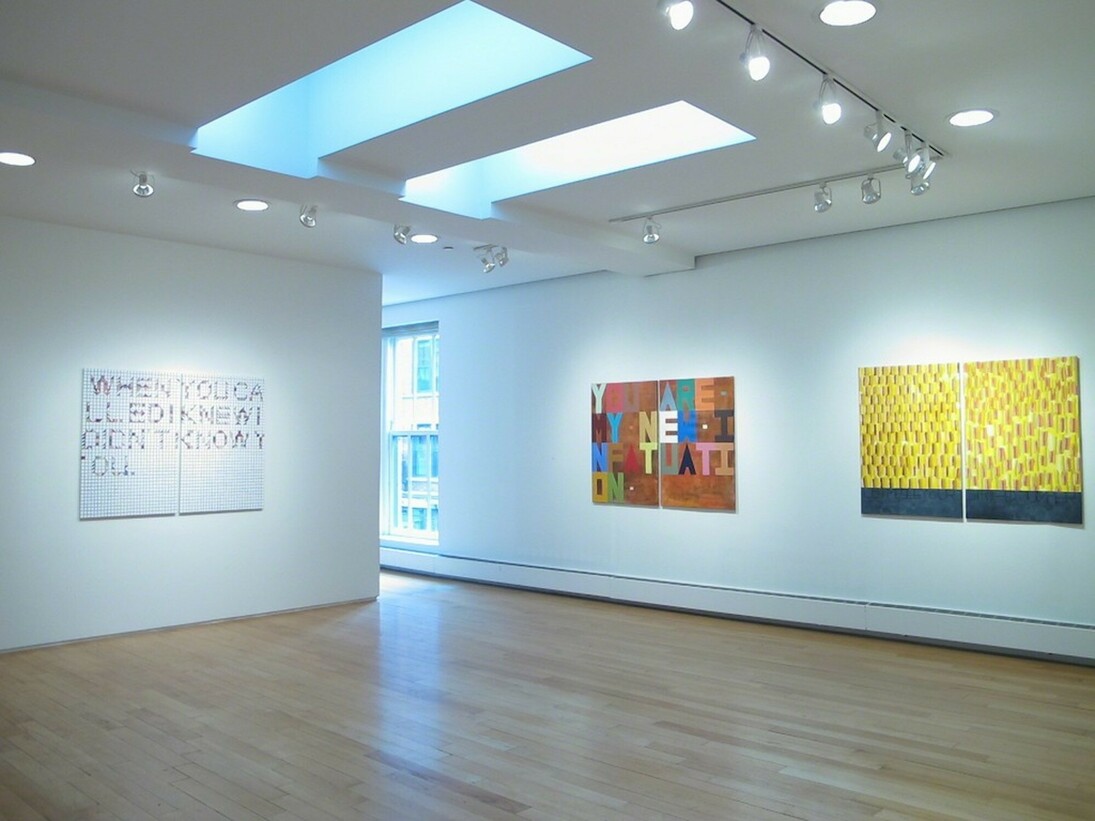 I Always Hear you Before I See You by Fernando do Campo, Exhibition view. Courtesy of Praxis