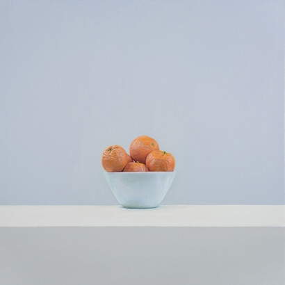 Craig Wylie, Marigold, Oil on linen, 40 × 40 in (101.6 x 101.6 cm)