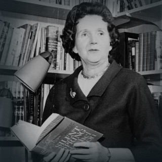 Rachel Carson, autrice del libro "Primavera silenziosa" (Silent Spring) che vede la luce nel 1962