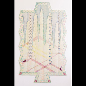 I’m not an island, I’m a body of water. Courtesy of Galería José de la Fuente