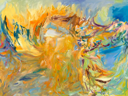 Ashley Garrett, Soaring roar (detail), 2026. Courtesy of David B. Smith Gallery