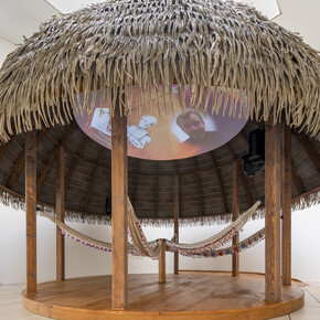 Tabita Rezaire, Des/astres, exhibition view. Courtesy of Fondation Louis Vuitton