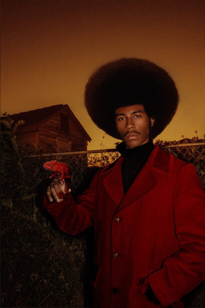 Andre’ Hubbard, Chameleon there for I am, 2025. Courtesy of Ogden Museum of Southern Art