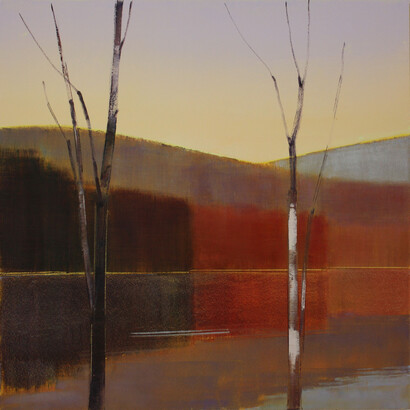 Stephen Pentak, 2014, X.V, 2014, Oil on panel, 36 x 36 in.
