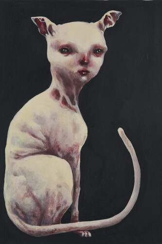 Afarin Sajedi, Marvel, 30 x 40 cm, Acrylic on board, Dorothy Circus Gallery