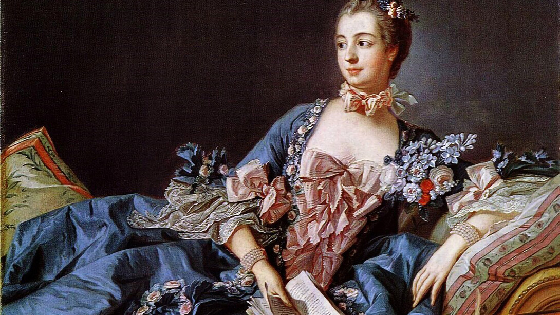 Francois Boucher Madame de Pompadour (1756)