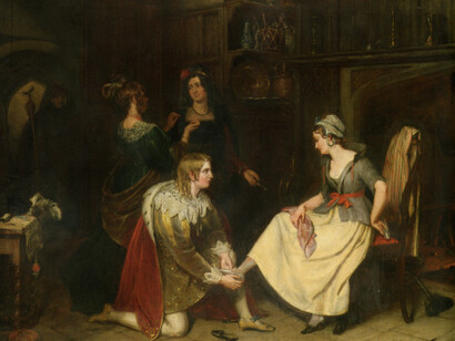 «Cenicienta» Charles Landseer (1799-1879)