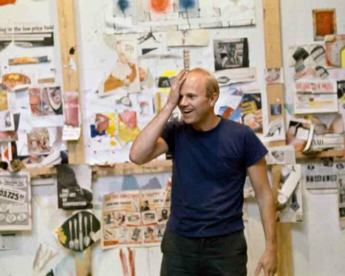 James Rosenquist. Courtesy of Museum Ludwig