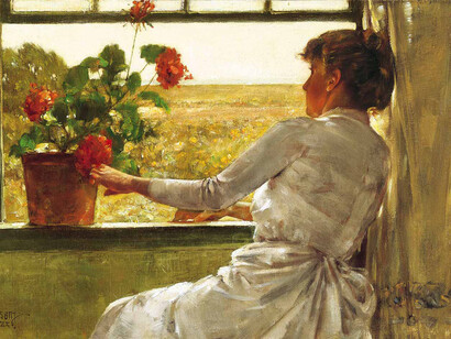 Childe Hassam - Summer Evening