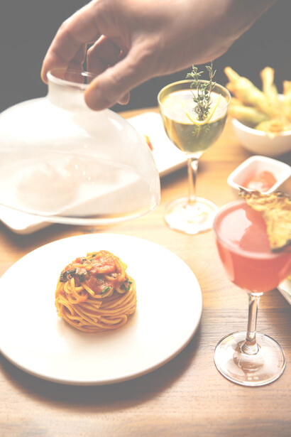 Bulgari Hotel London, Sette by Scarpetta, Aperitivo&Spaghetti