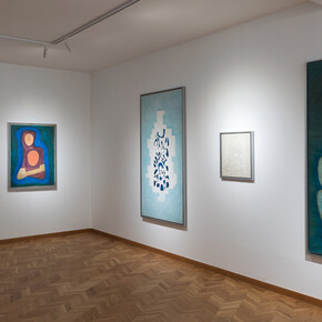 Latifa Toujani, Latifa, pionnière aussi! Vue de l’exposition. Avec l’aimable autorisation de la Comptoir des Mines Galerie