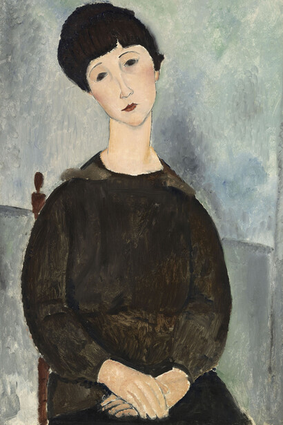 Amedeo Modigliani; Mujer en gris