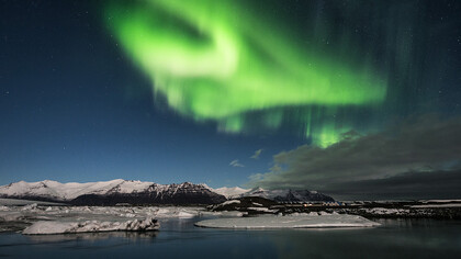 Iceland, Aurora borealis