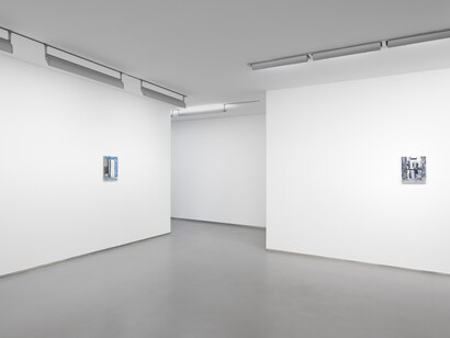 René Luckhardt, Nachtzug nach florenz, exhibition view. Courtesy of Galerie Bernd Kugler