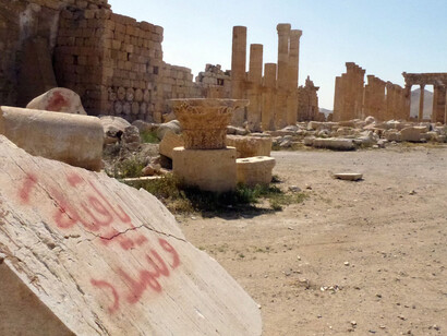 La devastazione del sito archeologico