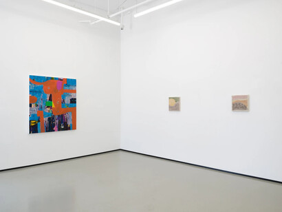 Various artists, Time's arrow, exhibition view. Courtesy of Philip Martin Gallery