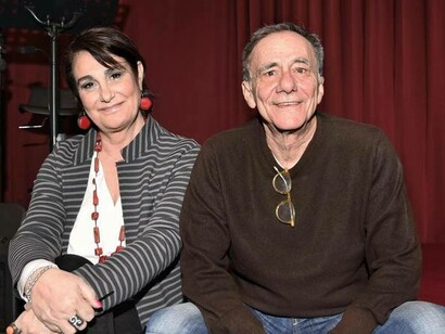 Daria Colombo insieme al marito Roberto Vecchioni