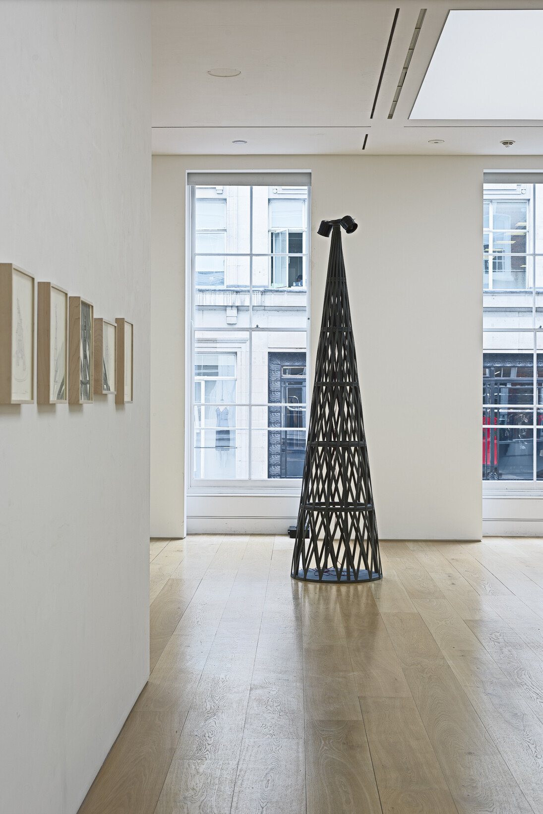 Ângela Ferreira, Talk Tower for Ingrid Jonker, Exhibition view. Courtesy of Marlborough Contemporary. Photo: Francis Ware