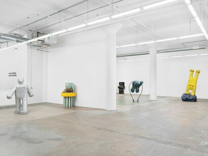 Stanley Edmondson, Santley's playground, exhibition view. Courtesy of Nicodim Gallery