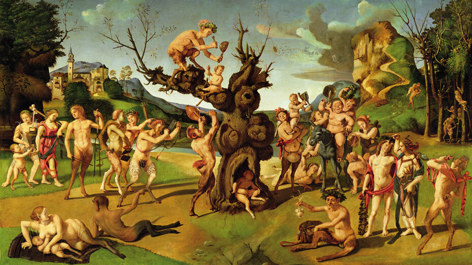 Piero di Cosimo, La scoperta del miele
