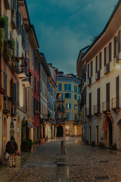 Quartiere di Brera, Milano, Italia