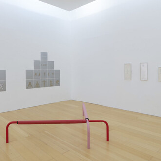 Tomaso Binga, Euforia, vista della mostra. Per gentile concessione del Museo Madre