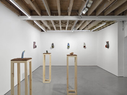 Various artists, Metabolic rift, exhibition view. Courtesy of Josh Lilley Gallery