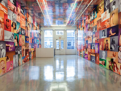 YEARBOOK (installation). Courtesy of the artists and team (gallery, inc.), New York. Photo: Joerg Lohse