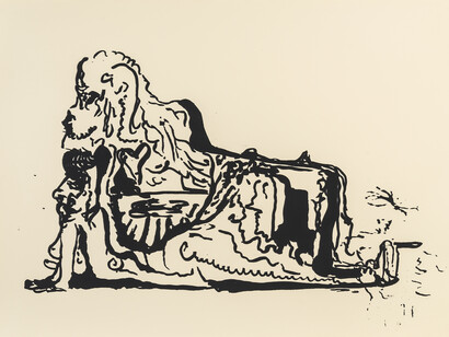 Michael Bauer, Gift (Hush) 4, 2015, Screenprint on paper, 56.5 x 76.2 cm, 22 1/4 x 30 ins