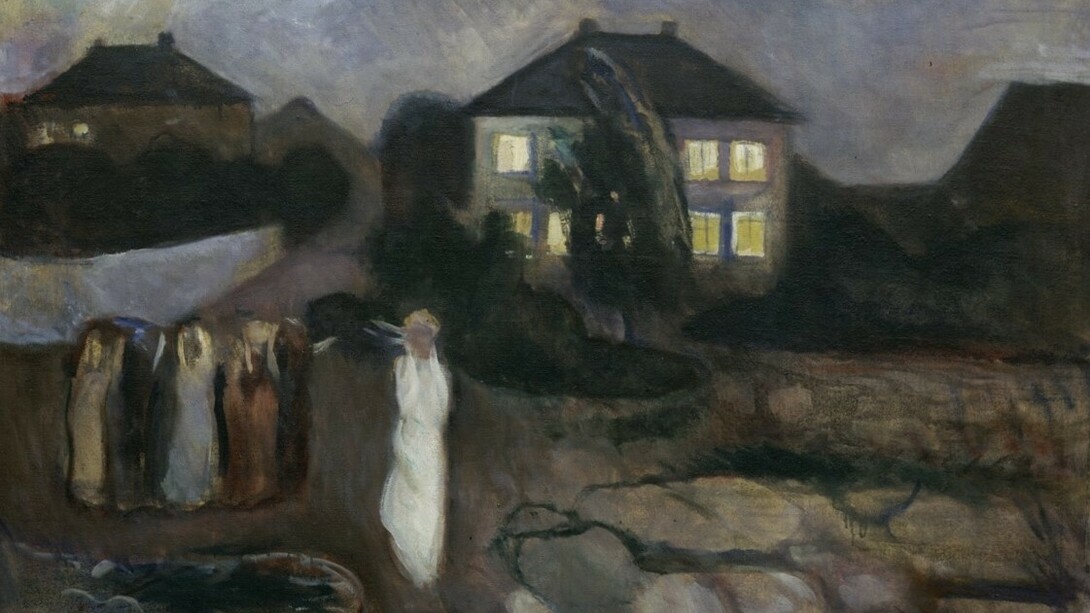 Edvard Munch, La Tempête