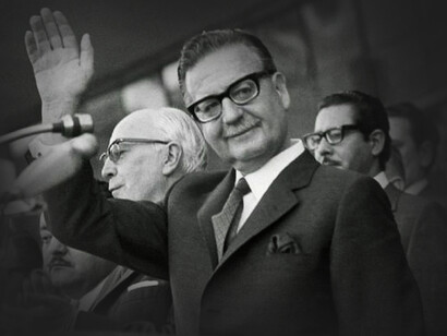 Salvador Allende, presidente de Chile entre 1970 y 1973