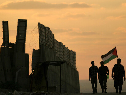 In the frontier Israel - Palestina