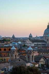 Rome at sunset