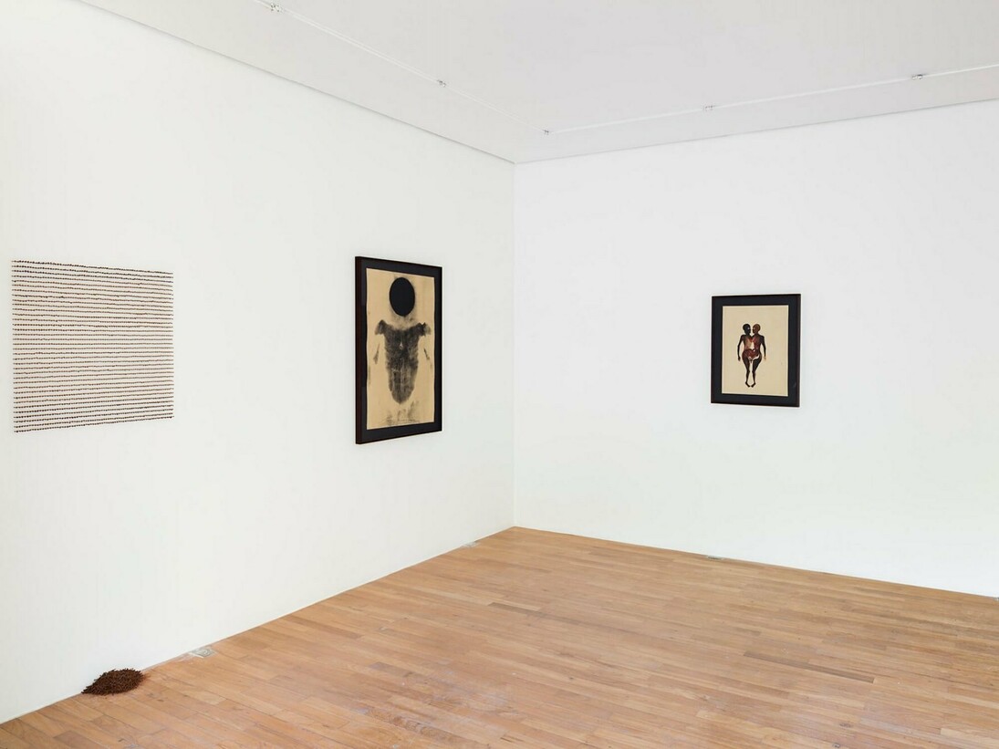 Antônio Obá, exhibition view. Courtesy of Mendes Wood DM 