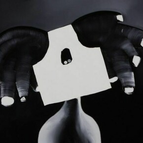 Tomoo Gokita,“Mystic Revelation”, 64” by 64” (163 cm by 163 cm), acrylic gouache, gesso/linen, 2013, Courtesy: Mary Boone Gallery, New York