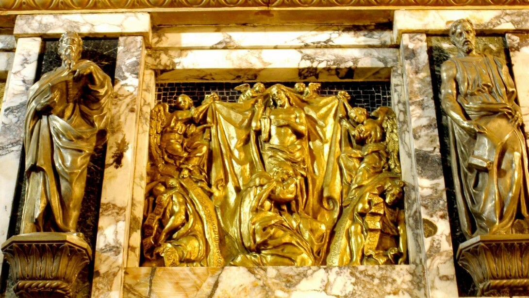 Convento de los Carmelitas Descalzos, Capilla de San Juan de la Cruz, Sepulcro del santo, Segovia, España