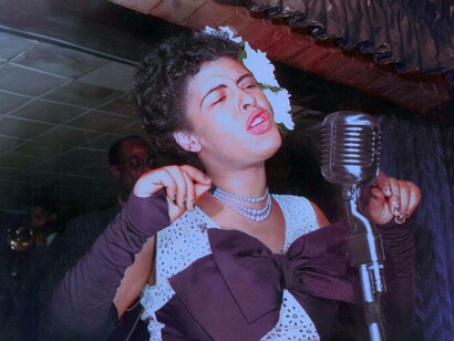 Billie Holiday as seen in the documentary “Billie"