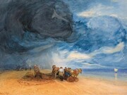 John Sell Cotman (1782-1842), Storm on Yarmouth Beach, 1831, Watercolour on paper; 37 x 53.5 cm, Norfolk Museums and Archaeology Service, Norwich Castle Museum & Art Gallery