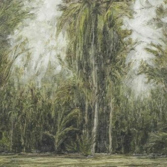 Lucas Arruda,  Untitled, 2013, oil on canvas, 30 x 30 cm / 11.8 x 11.8 in, courtesy of Herald St, London