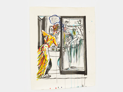 Raymond Pettibon. Courtesy of David Zwirner