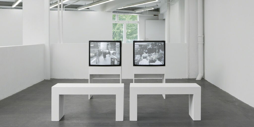 Marcia Hafif, Exhibition view. Courtesy of Kunsthaus Baselland 