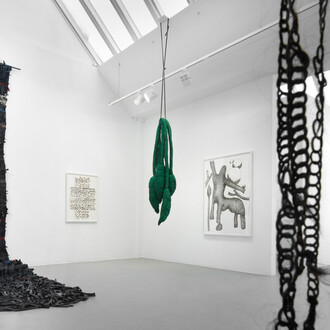 Farkhondeh Shahroudi, Widerruf (Revocation), exhibition view. Courtesy of Galerie Barbara Thumm